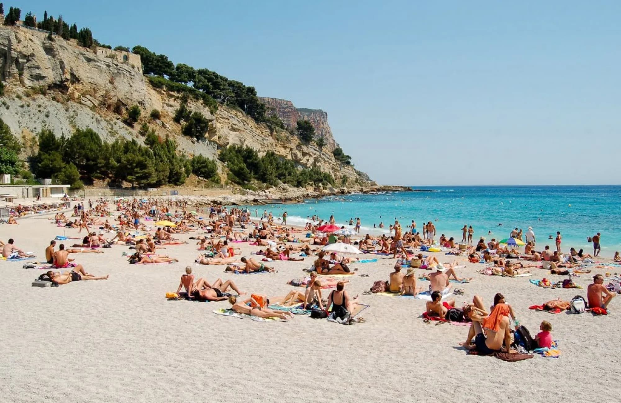 Plage de la Grande Mer à Cassis